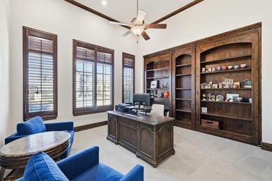 Experience luxury living with this exceptional custom home on Lantana Golf Club in Texas - for sale on GolfHomes.com, golf home, golf lot