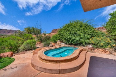 This 3-bedroom, 3-bathroom home at Entrada Golf Course on Entrada at Snow Canyon in Utah - for sale on GolfHomes.com, golf home, golf lot