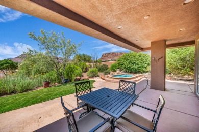 This 3-bedroom, 3-bathroom home at Entrada Golf Course on Entrada at Snow Canyon in Utah - for sale on GolfHomes.com, golf home, golf lot