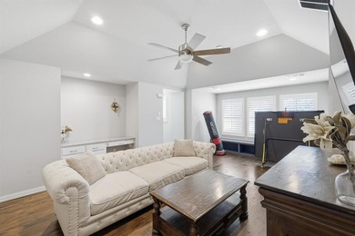 Experience luxury living with this exceptional custom home on Lantana Golf Club in Texas - for sale on GolfHomes.com, golf home, golf lot