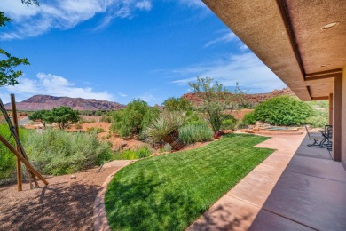 This 3-bedroom, 3-bathroom home at Entrada Golf Course on Entrada at Snow Canyon in Utah - for sale on GolfHomes.com, golf home, golf lot