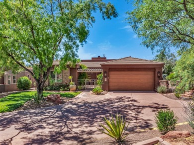 This 3-bedroom, 3-bathroom home at Entrada Golf Course on Entrada at Snow Canyon in Utah - for sale on GolfHomes.com, golf home, golf lot