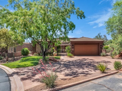 This 3-bedroom, 3-bathroom home at Entrada Golf Course on Entrada at Snow Canyon in Utah - for sale on GolfHomes.com, golf home, golf lot