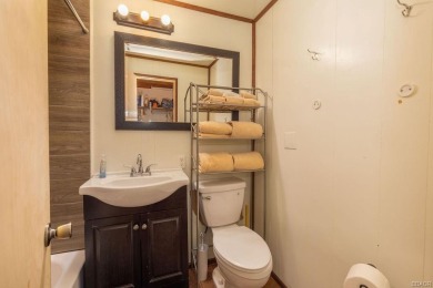 Enveloped by a quiet grove of mature pines and backing to a on Big Bear Mountain Ski and Golf Resort in California - for sale on GolfHomes.com, golf home, golf lot