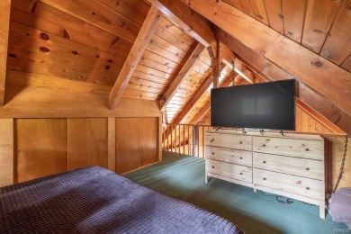 Enveloped by a quiet grove of mature pines and backing to a on Big Bear Mountain Ski and Golf Resort in California - for sale on GolfHomes.com, golf home, golf lot