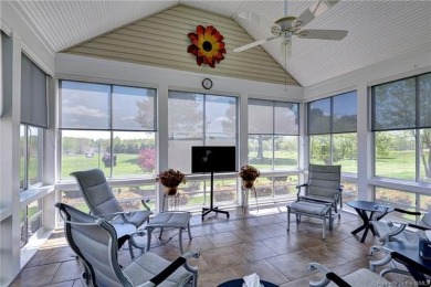 A truly coveted *Christopher Wren* model overlooking the fairway on Colonial Heritage Golf Club in Virginia - for sale on GolfHomes.com, golf home, golf lot