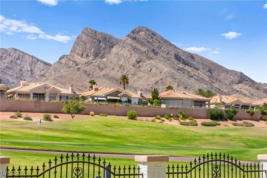 VIEWS of both the GOLF COURSE  MOUNTAINS! This exquisitely on Highland Falls Golf Club in Nevada - for sale on GolfHomes.com, golf home, golf lot