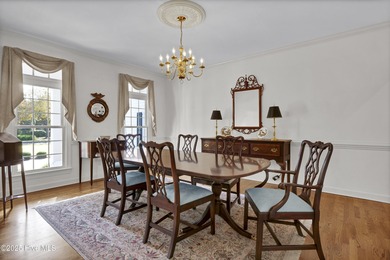 A timeless classic residence offering exceptional craftsmanship on Country Club of Landfall in North Carolina - for sale on GolfHomes.com, golf home, golf lot