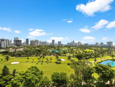 Welcome to this 14th floor apartment with breathtaking golf on Turnberry Isle Resort and Club in Florida - for sale on GolfHomes.com, golf home, golf lot