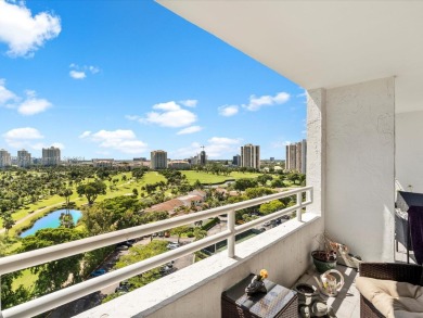 Welcome to this 14th floor apartment with breathtaking golf on Turnberry Isle Resort and Club in Florida - for sale on GolfHomes.com, golf home, golf lot