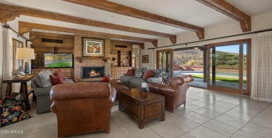 ''Authentic Arizona'' adobe home located on a saguaro covered on Rancho Manana Golf Club in Arizona - for sale on GolfHomes.com, golf home, golf lot