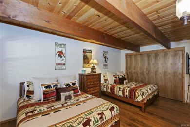 Nestled back from the road with an amazing private backyard is on Big Bear Mountain Ski and Golf Resort in California - for sale on GolfHomes.com, golf home, golf lot