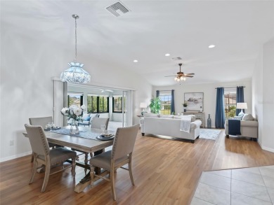 This stretched Begonia Designer model checks all the boxes on Evans Prairie Golf and Country Club in Florida - for sale on GolfHomes.com, golf home, golf lot