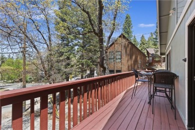 Nestled back from the road with an amazing private backyard is on Big Bear Mountain Ski and Golf Resort in California - for sale on GolfHomes.com, golf home, golf lot