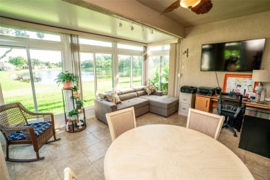 BEAUTIFUL POND VIEW!!! Welcome to  your private oasis nestled in on Scepter Golf Club in Florida - for sale on GolfHomes.com, golf home, golf lot