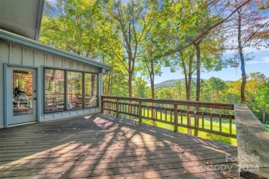 Remarkable golf course and mountain views from this immaculately on Lake Toxaway Country Club in North Carolina - for sale on GolfHomes.com, golf home, golf lot