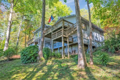 Remarkable golf course and mountain views from this immaculately on Lake Toxaway Country Club in North Carolina - for sale on GolfHomes.com, golf home, golf lot