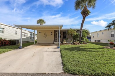 Sassy and charming 2 bedroom, 2 full bath home in award-winning on Maple Leaf Golf and Country Club in Florida - for sale on GolfHomes.com, golf home, golf lot