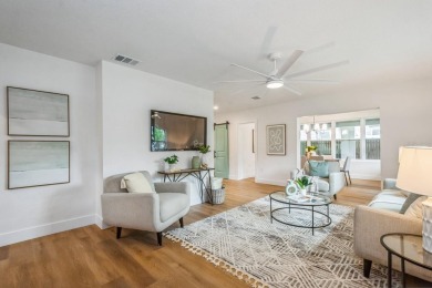 This fully remodeled 2 bedroom, 1.5 bathroom single story home on The Dunedin Country Club in Florida - for sale on GolfHomes.com, golf home, golf lot
