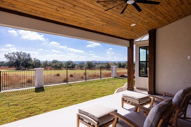 NEW CONSTRUCTION BY HILL COUNTRY SIGNATURE HOMES sits on garden on The Club At Comanche Trace in Texas - for sale on GolfHomes.com, golf home, golf lot