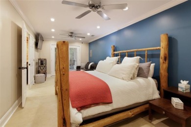 This custom-built home sits on a roundabout cul-de-sac nestled on Hampton Golf Village in Georgia - for sale on GolfHomes.com, golf home, golf lot