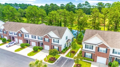 Welcome home to your new end unit townhome with 3 bedrooms, 2.5 on River Oaks Golf Plantation  in South Carolina - for sale on GolfHomes.com, golf home, golf lot