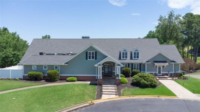 This custom-built home sits on a roundabout cul-de-sac nestled on Hampton Golf Village in Georgia - for sale on GolfHomes.com, golf home, golf lot
