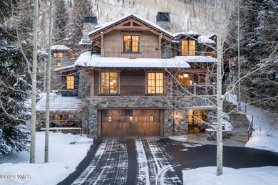 A refined interpretation of the European Alpine chalet, this on Vail Golf Club in Colorado - for sale on GolfHomes.com, golf home, golf lot