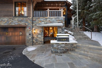 A refined interpretation of the European Alpine chalet, this on Vail Golf Club in Colorado - for sale on GolfHomes.com, golf home, golf lot