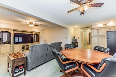 Welcome to this spacious 3-bedroom, 3-bath home nestled along on Muncie Elks Country Club in Indiana - for sale on GolfHomes.com, golf home, golf lot