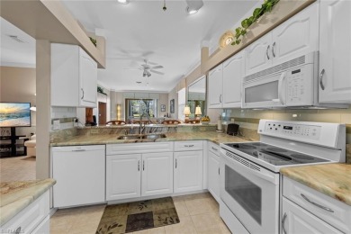 Turnkey furnished gorgeous END-UNIT Villa with Serene Golf on Stoneybrook Golf Club in Florida - for sale on GolfHomes.com, golf home, golf lot