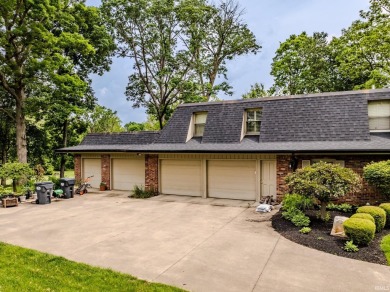 Welcome to this spacious 3-bedroom, 3-bath home nestled along on Muncie Elks Country Club in Indiana - for sale on GolfHomes.com, golf home, golf lot