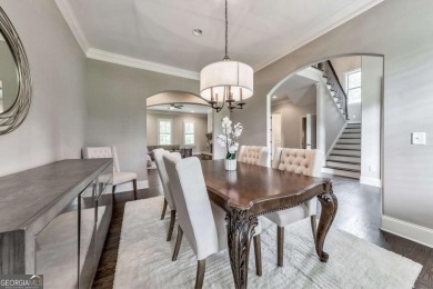 Move in just in time to enjoy the neighborhood's festive on Marietta Country Club in Georgia - for sale on GolfHomes.com, golf home, golf lot