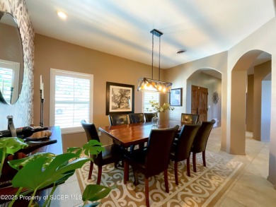 Luxury can become a habit in this elegant Earth & Stone custom on San Juan Country Club in New Mexico - for sale on GolfHomes.com, golf home, golf lot