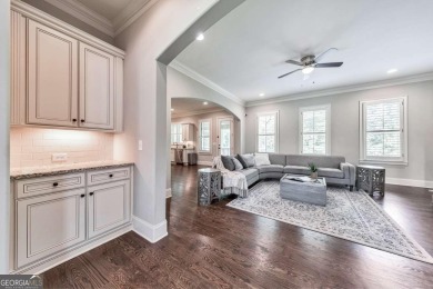 Move in just in time to enjoy the neighborhood's festive on Marietta Country Club in Georgia - for sale on GolfHomes.com, golf home, golf lot