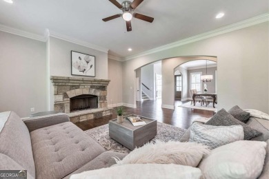Move in just in time to enjoy the neighborhood's festive on Marietta Country Club in Georgia - for sale on GolfHomes.com, golf home, golf lot