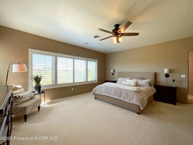 Luxury can become a habit in this elegant Earth & Stone custom on San Juan Country Club in New Mexico - for sale on GolfHomes.com, golf home, golf lot