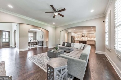 Move in just in time to enjoy the neighborhood's festive on Marietta Country Club in Georgia - for sale on GolfHomes.com, golf home, golf lot