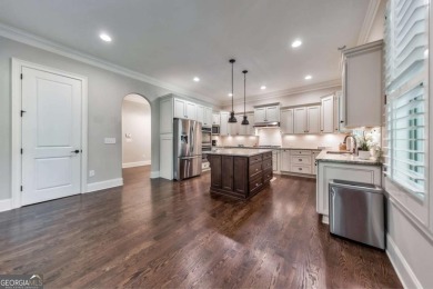 Move in just in time to enjoy the neighborhood's festive on Marietta Country Club in Georgia - for sale on GolfHomes.com, golf home, golf lot