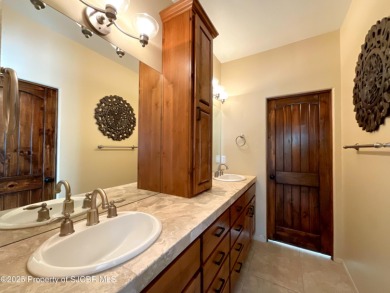 Luxury can become a habit in this elegant Earth & Stone custom on San Juan Country Club in New Mexico - for sale on GolfHomes.com, golf home, golf lot