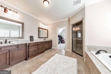 Move in just in time to enjoy the neighborhood's festive on Marietta Country Club in Georgia - for sale on GolfHomes.com, golf home, golf lot