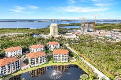 As you enter the foyer from the private elevator, you will be on The Colony Golf and Country Club in Florida - for sale on GolfHomes.com, golf home, golf lot