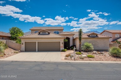 Spacious Galleria Model with Stunning Golf Course  Mountain on Saddlebrooke Golf Course in Arizona - for sale on GolfHomes.com, golf home, golf lot
