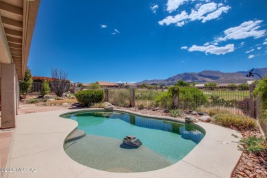 Spacious Galleria Model with Stunning Golf Course  Mountain on Saddlebrooke Golf Course in Arizona - for sale on GolfHomes.com, golf home, golf lot