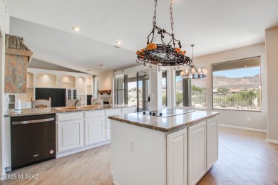 Spacious Galleria Model with Stunning Golf Course  Mountain on Saddlebrooke Golf Course in Arizona - for sale on GolfHomes.com, golf home, golf lot