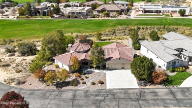 Luxury can become a habit in this elegant Earth & Stone custom on San Juan Country Club in New Mexico - for sale on GolfHomes.com, golf home, golf lot