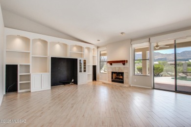 Spacious Galleria Model with Stunning Golf Course  Mountain on Saddlebrooke Golf Course in Arizona - for sale on GolfHomes.com, golf home, golf lot