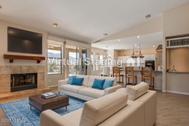 Spacious Galleria Model with Stunning Golf Course  Mountain on Saddlebrooke Golf Course in Arizona - for sale on GolfHomes.com, golf home, golf lot