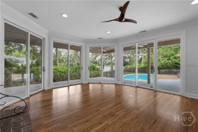 This beautifully updated home in The Landings offers privacy on The Landings Club - Palmetto in Georgia - for sale on GolfHomes.com, golf home, golf lot