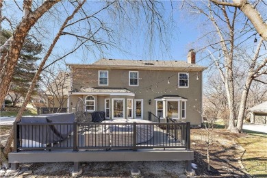 Welcome to this updated two-story colonial home, backing up to on Leawood South Country Club in Kansas - for sale on GolfHomes.com, golf home, golf lot